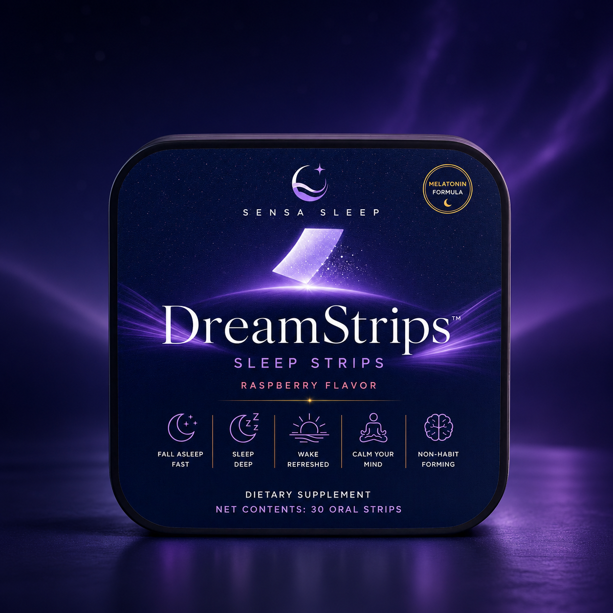 DreamStrips premium metal tin front